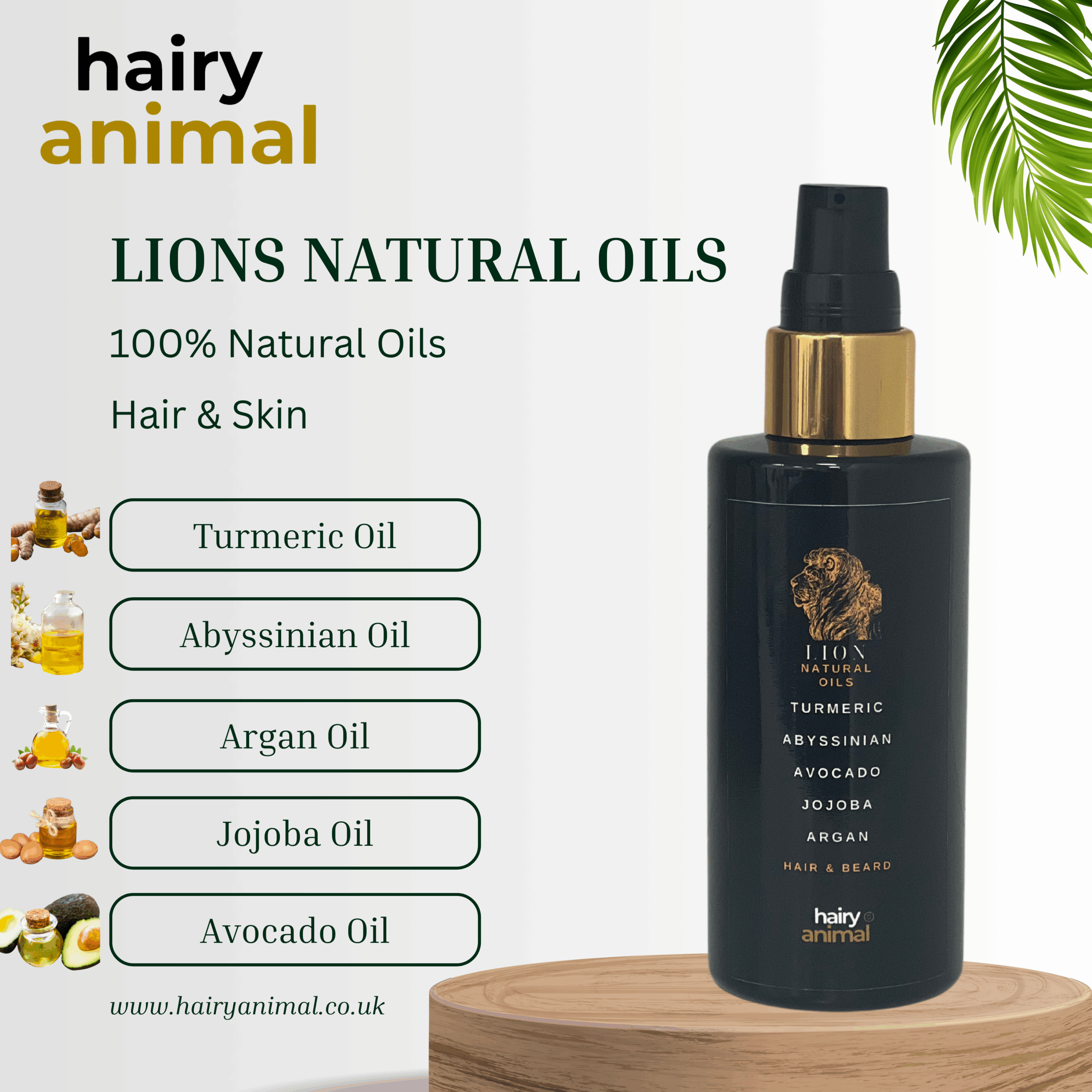 1 - PPRX PPRX Lions Natural Oils for Hair Loss main image PPRX Hairy Animal
