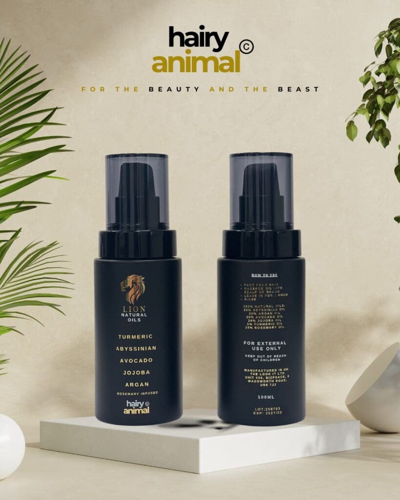 PPRX  PPRX  Lion Natural Oils for hair growth and strength.